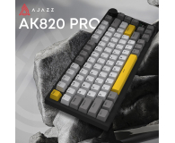 Ajazz AK820 Pro Gift Switch Black Gray Yellow RGB - 1536364 - zdjęcie 4